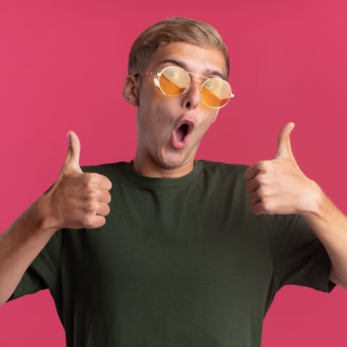 Мъж, който се чуди