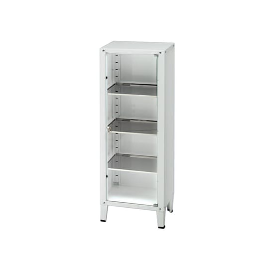 Лекарски шкаф със стъклена врата