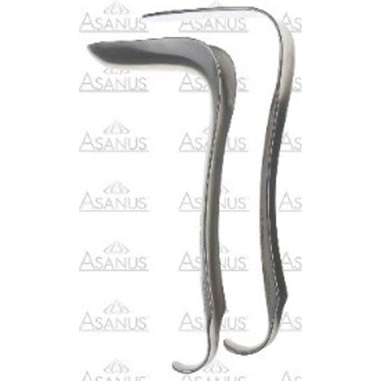 Kristeller” комплект вагинални валви, горна и долна лъжица 175 мм