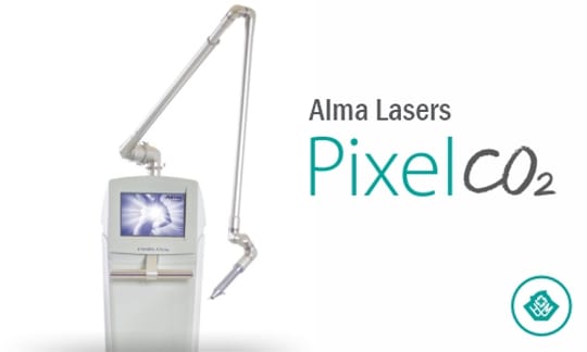 Лазерна CO2 система Alma Pixel CO2