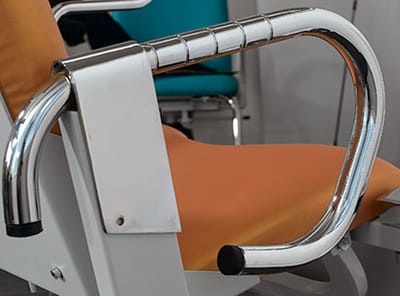 Метални подлакътници за гинекологичен стол