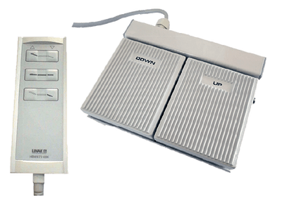 Дистанционно и крачен педал за гинекологичен стол