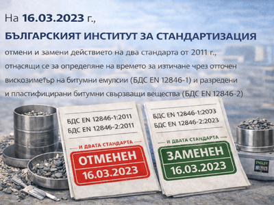 Нови версии на стандартите – март 2023