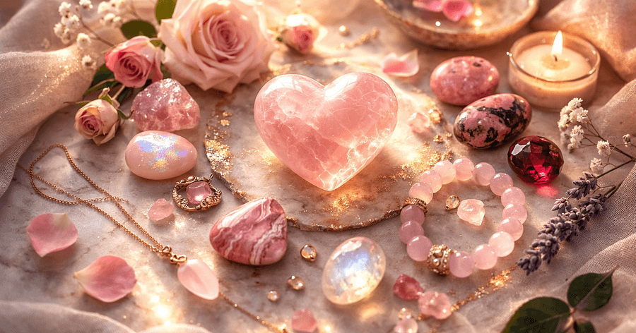 Вибрацията на любовта: мистичната сила на камъните за любов