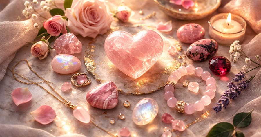 Вибрацията на любовта: мистичната сила на камъните за любов