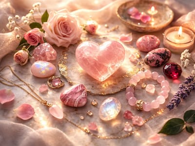 Вибрацията на любовта: мистичната сила на камъните за любов