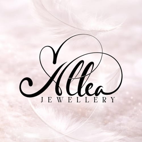 Allea лого с розов кварц