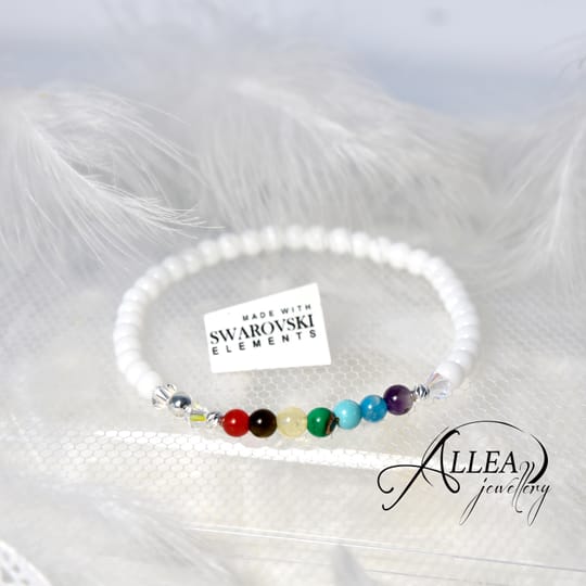 Гривна "7 чакри" WHITE MAGIC