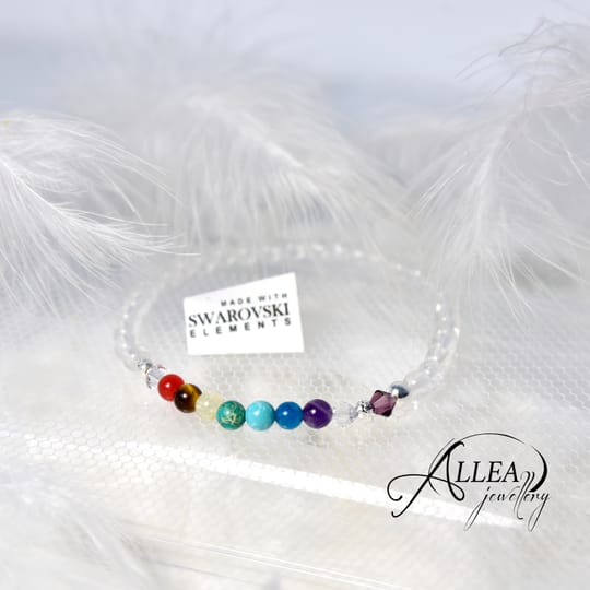 Гривна "7 чакри" CRYSTAL