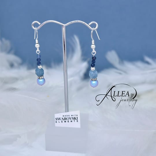 Обеци SAPPHIRE ANGEL