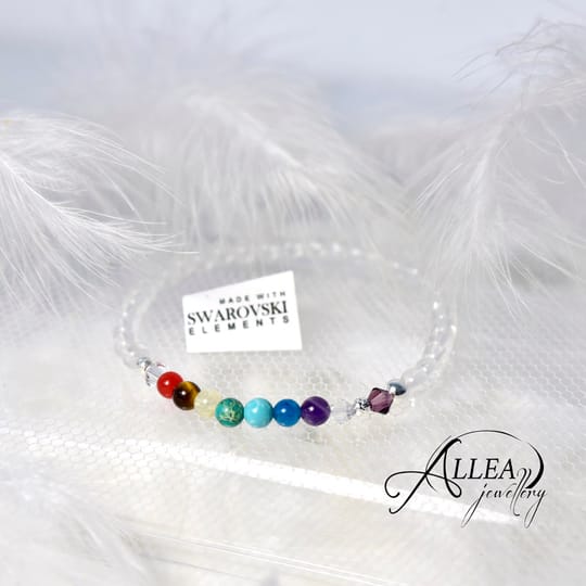 Гривна "7 чакри" CRYSTAL