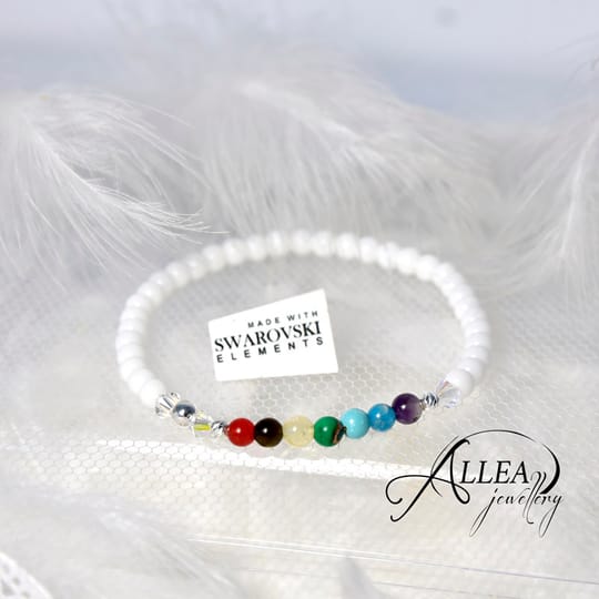 Гривна "7 чакри" WHITE MAGIC