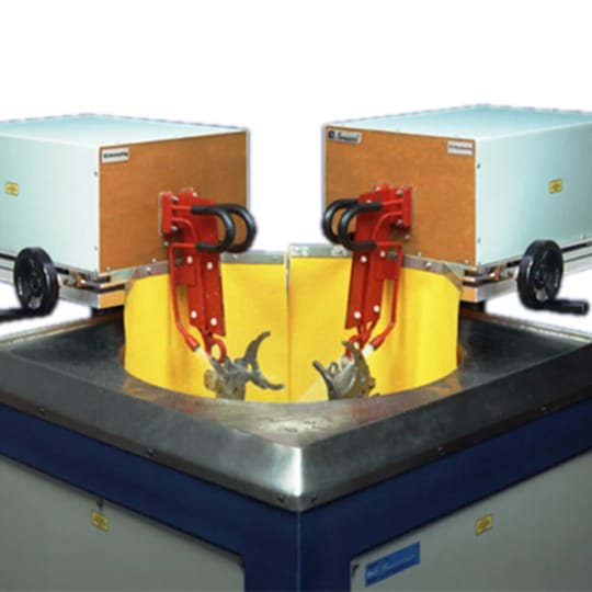 Machine for surface hardening of gear-box details AproPower 200H
