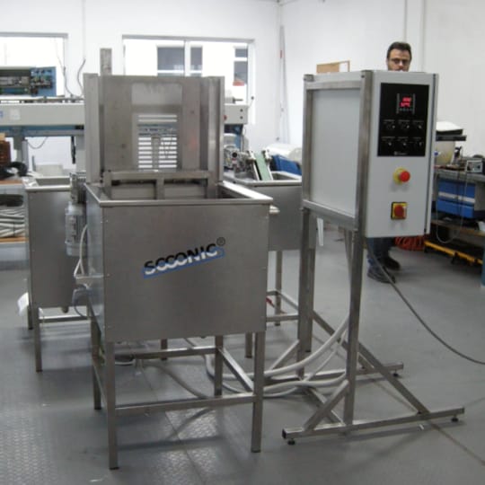 Промишлено измиване, вана, филтри и осцилатор SC100/1200