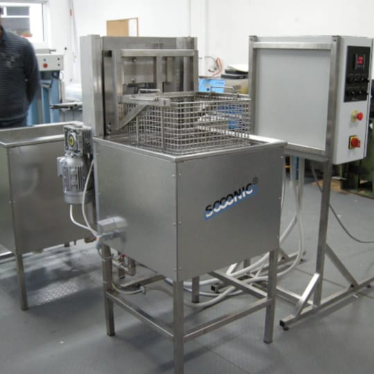 Промишлено измиване, вана, филтри и осцилатор SC100/1200