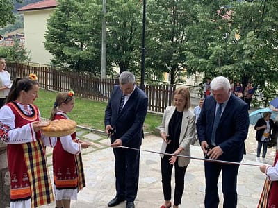 В Чепеларе откриха обновения градски парк