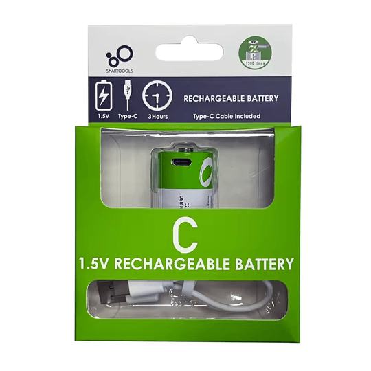 1 брой C батерия с USB-C