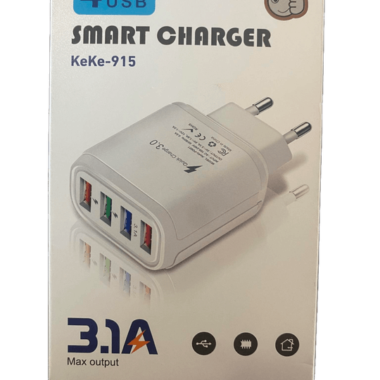 Зарядно устройство с 4 USB порта