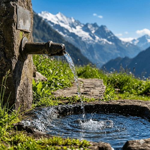 минерален извор планина Пирин