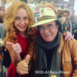 Bella with Al Bano Power