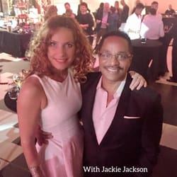 Bella with Jackie Jackson