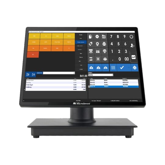 Microinvest QAN – POS терминал с 2 въртящи се дисплея (Intel i5, 8 GB)