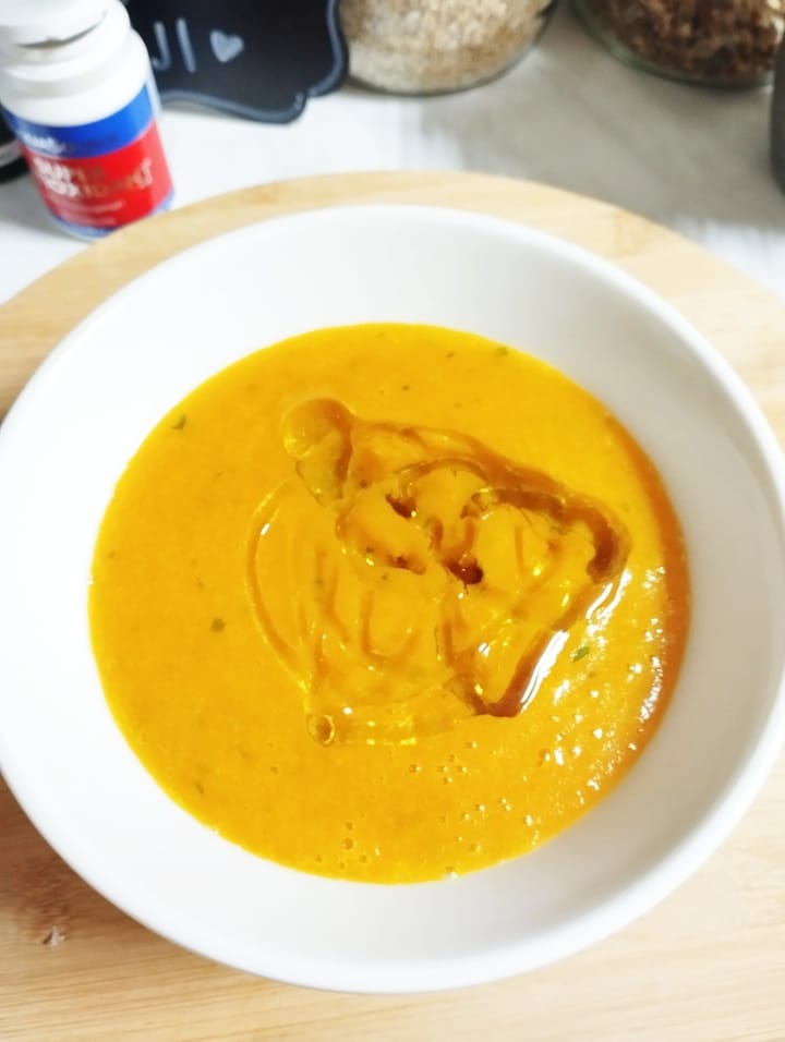 Лека крем супа от моркови и джинджифил