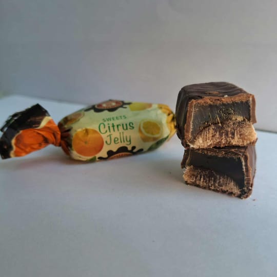 Citrus Jelly - Тъмен Шоколад и Свеж Цитрус