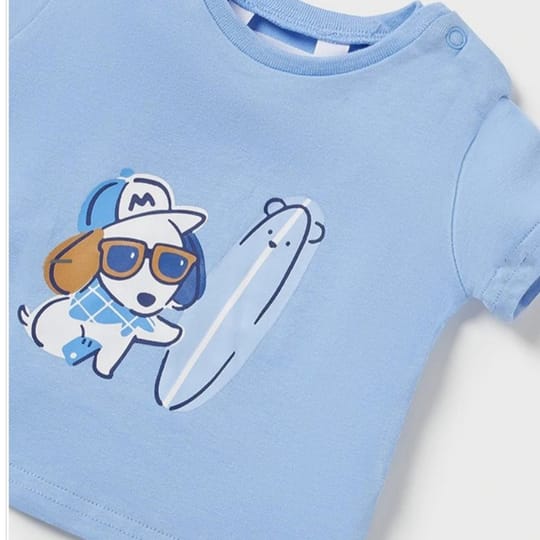 Тениска Mayoral newborn dog