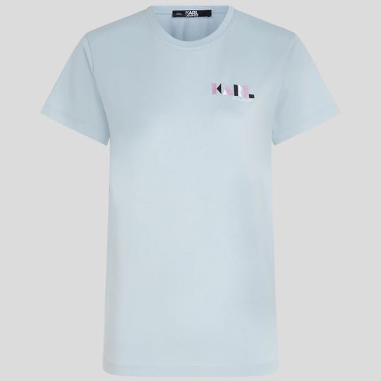 Дамска тениска Karl Lagerfeld sky blue