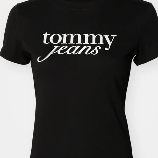 Тениска Tommy Jeans black