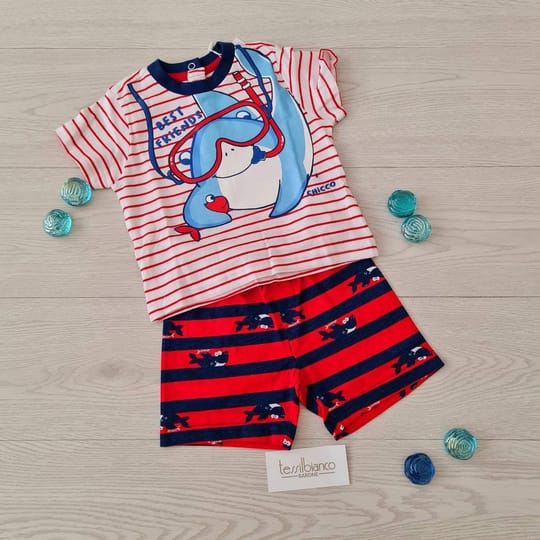 Бебешки комплект Chicco с шорти