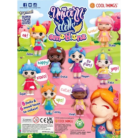 Unicorn Dolls Emotions