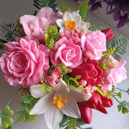 Сапунен букет "Розова мечта"