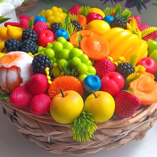 "Плодова салата"от ароматен глицеринов сапун 