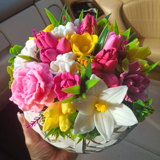 Ароматен букет от Глицеринов сапун "Обич"