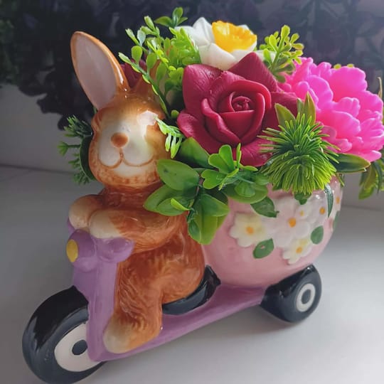 Ароматен букет от Глицеринов сапун "Зайче"