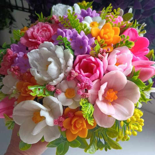 Ароматен букет "Хармонията глицеринов сапун 