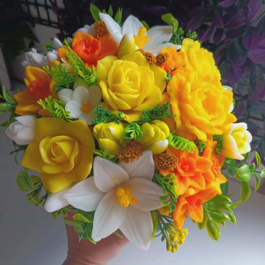 Ароматен букет от Глицеринов сапун "Слънчев ден"