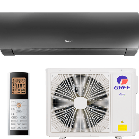 Инверторен климатик Gree Fairy GWH09ACC-K6DNA1A (Черен)