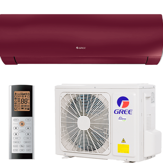 Инверторен климатик Gree Fairy II GWH12ACC-K6DNA1F (Червен)