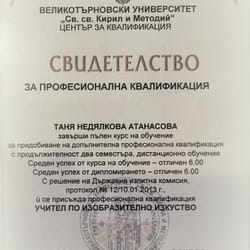 Свидетелство 