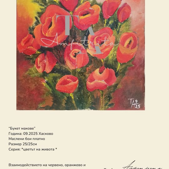 Букет макове