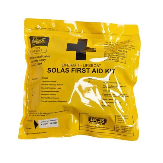 SOLAS First Aid Kit (FAK) – Liferaft/Lifeboat