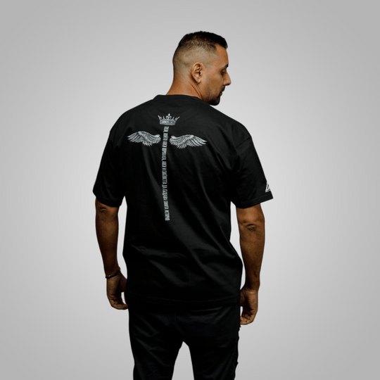 Мъжка тениска овърсайз - Короната