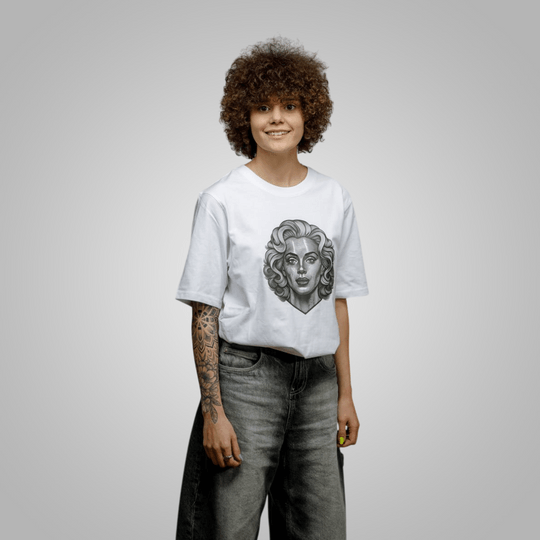 Дамска овърсайз тениска - Мерилин