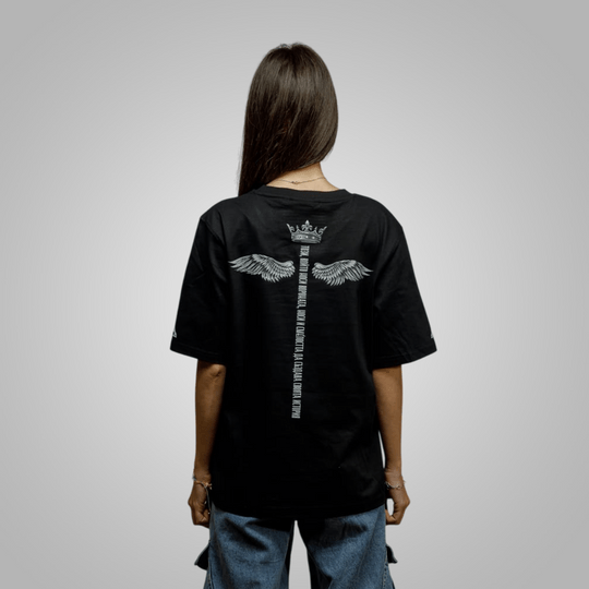 Дамска овърсайз тениска - Корона