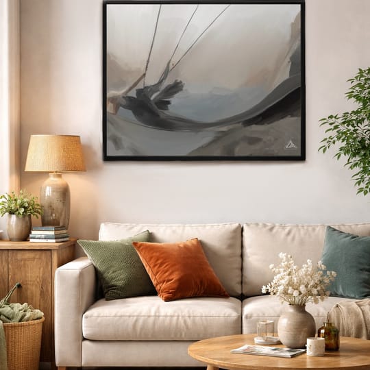 Арт принт - Напред въпреки всичко