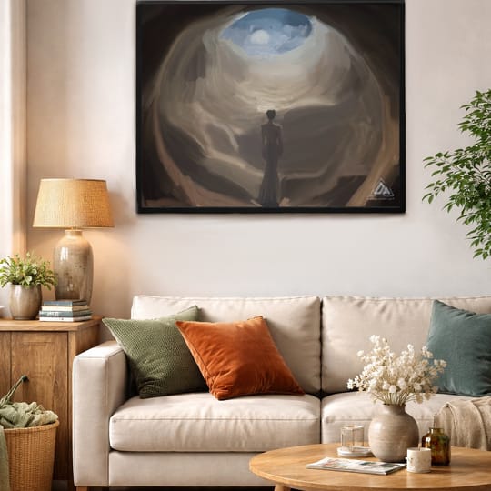 Арт принт - Когато се появи надежда