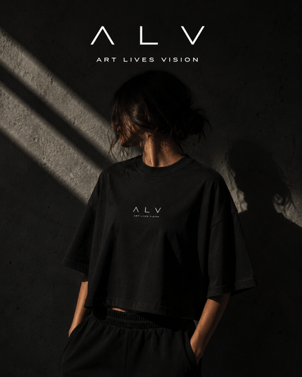 W-1 Oversized Tee Black 